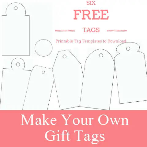 free printable tag templates