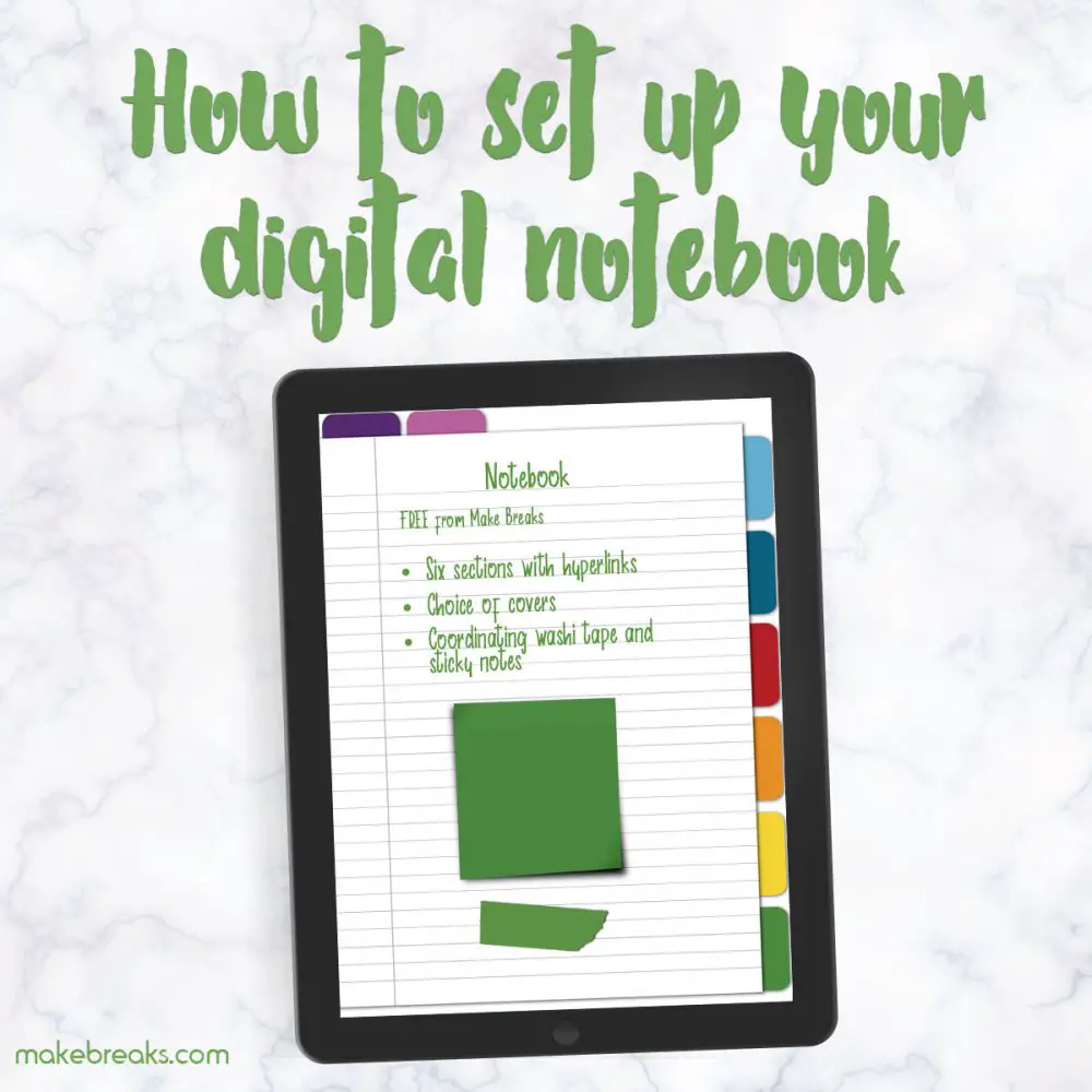 How to Set Up Your Free Digital Notebook in Goodnotes