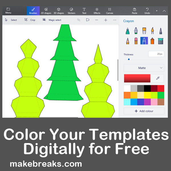 Tutorial: Color Your Templates Before Printing