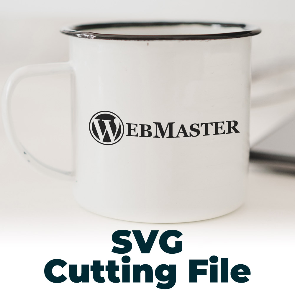 Free SVG Cutting File – Webmaster