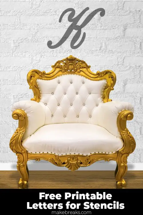 Free Printable Large Letters for Walls &amp; Other Projects - Upper Case ...