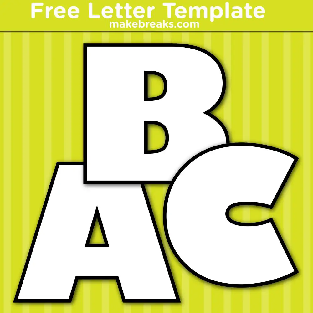 Free Printable Letters Templates