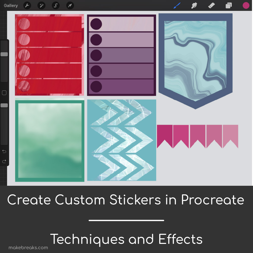 Download Make Custom Planner Stickers in Procreate - Procreate 5 ...