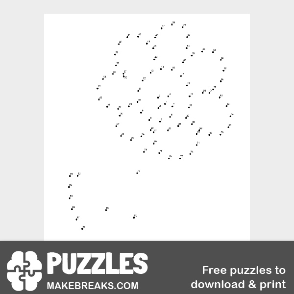 Free Join the Dots Puzzle Printable