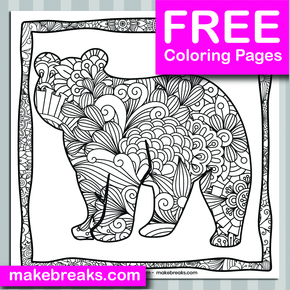 90 Share Bear Coloring Pages  Latest HD