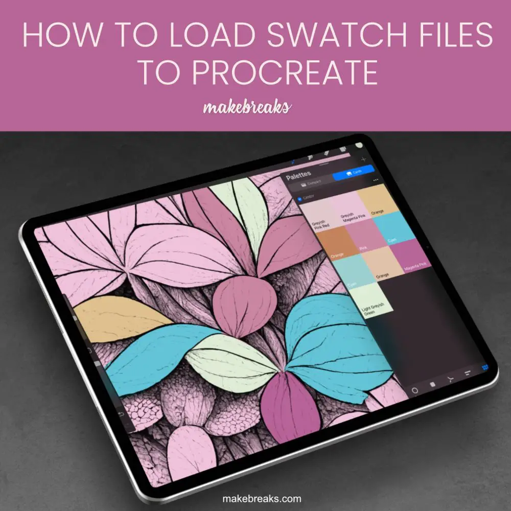 How to Load Your Custom Palettes to Procreate