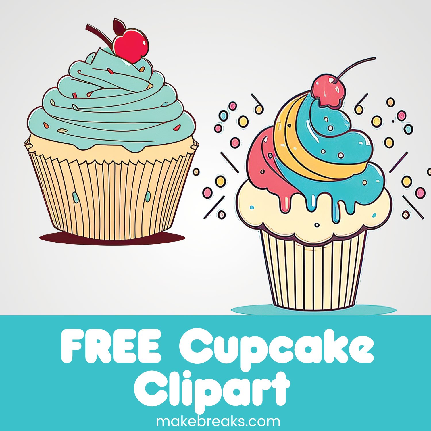Free Cupcakes Clipart Make Breaks